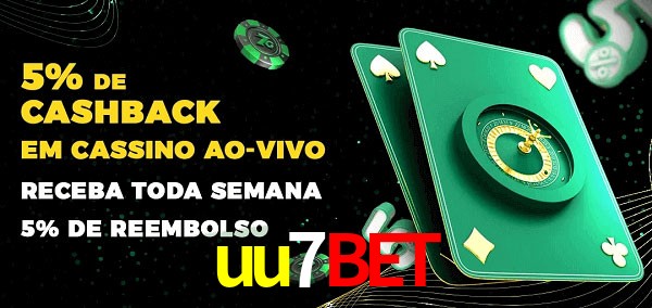 Promoções do cassino ao Vivo uu7bet